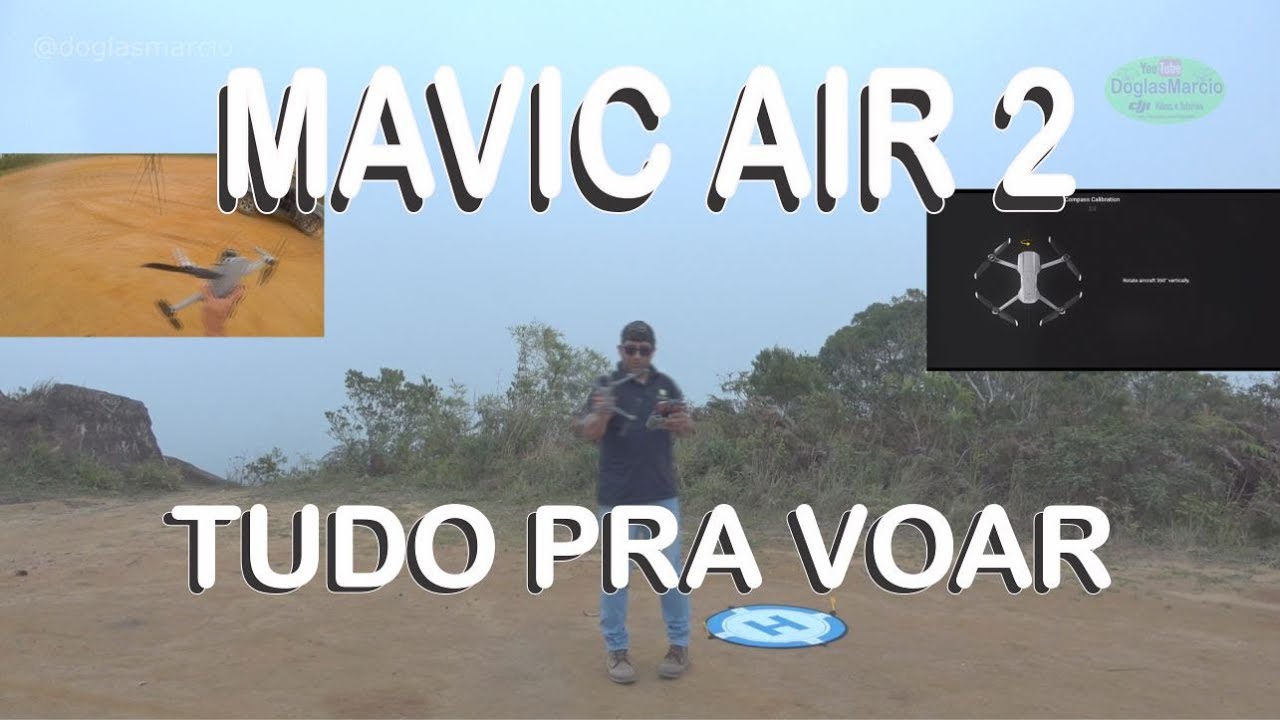 MAVIC AIR 2 DA CAIXA AO PRIMEIRO VOO