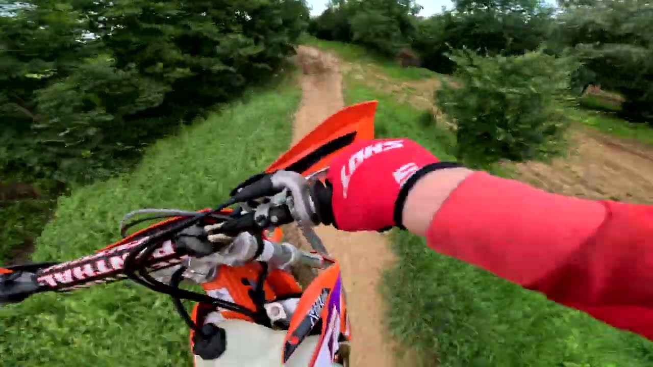 MX Vítonice trénink KTM EXC-F 350