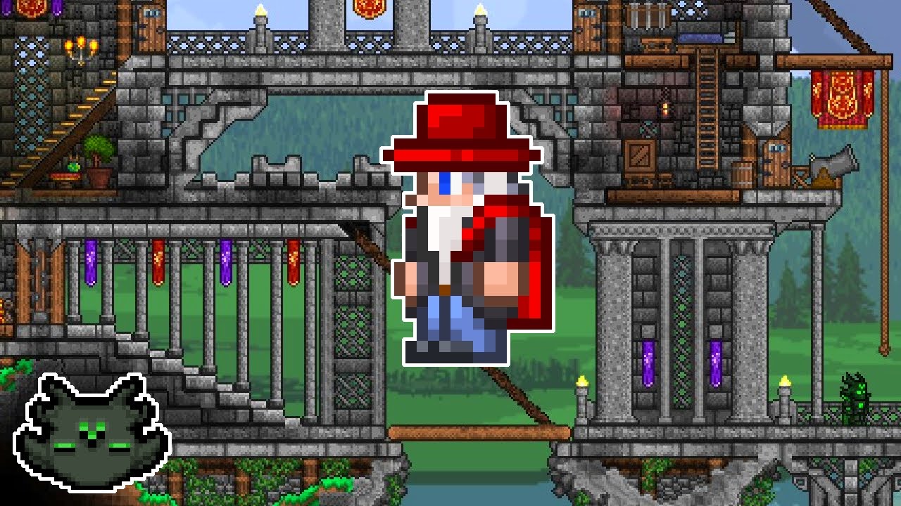 A Modded Castle for Chippy | Chad&rsquo;s Furniture | Terraria