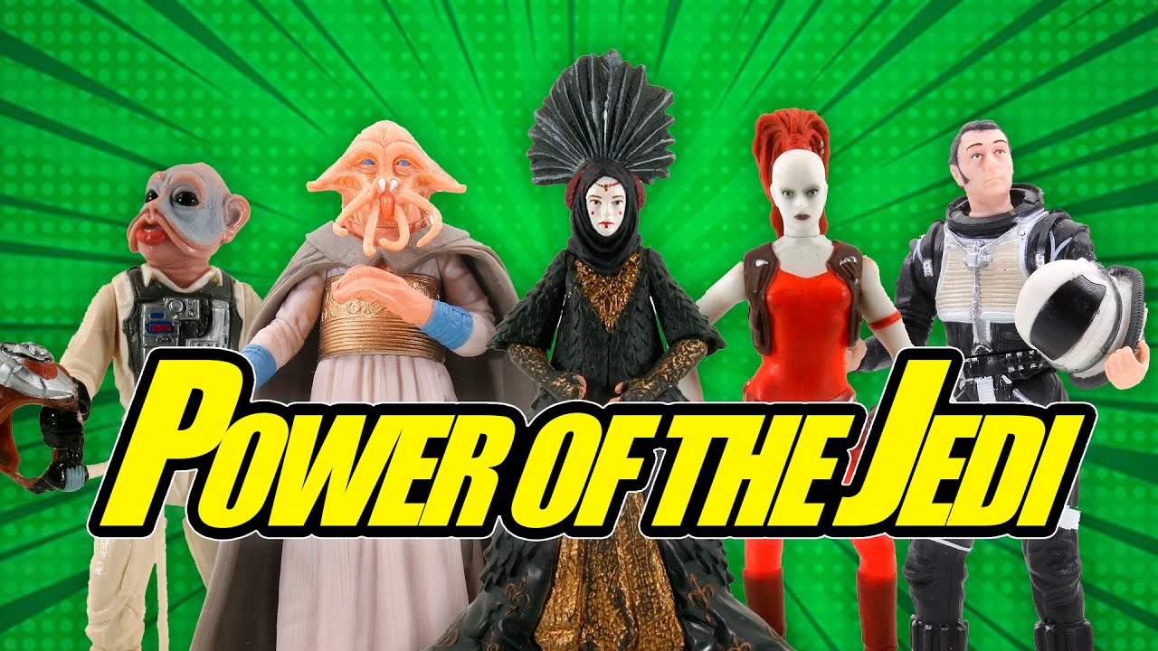 Las figuras que no te pueden faltar de Power of the Jedi