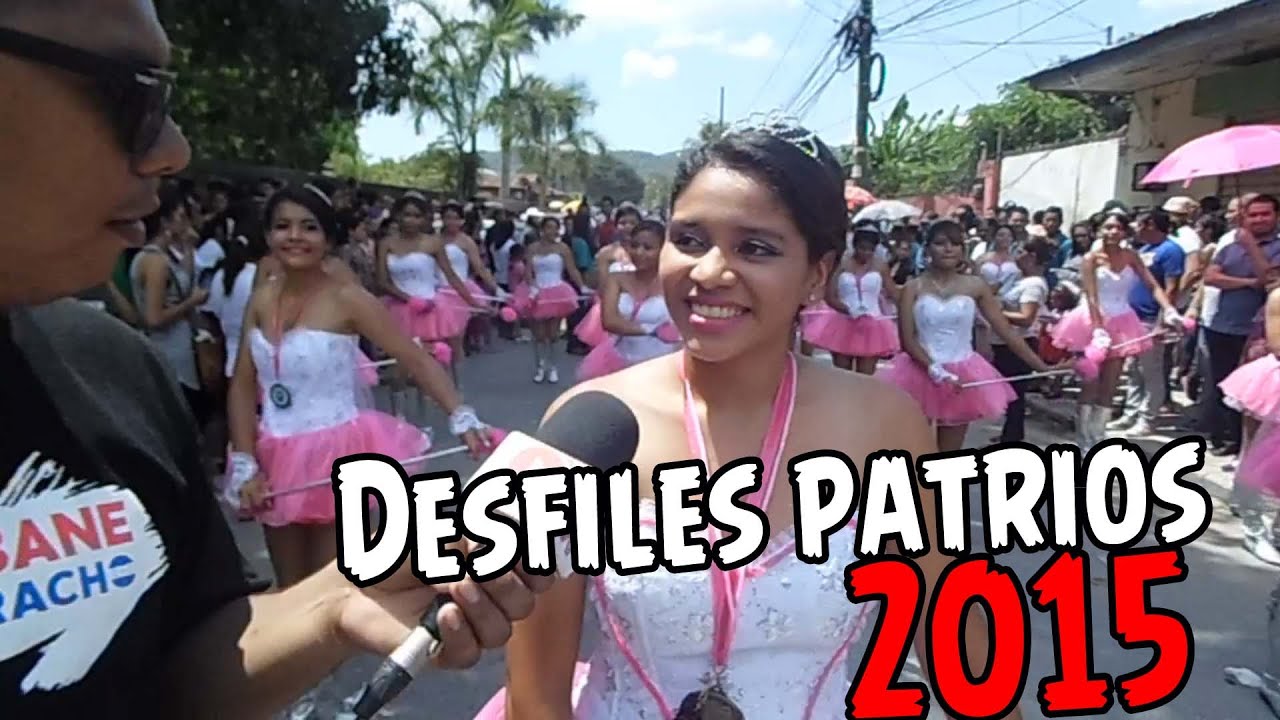 DESFILES PATRIOS HONDURAS 2015