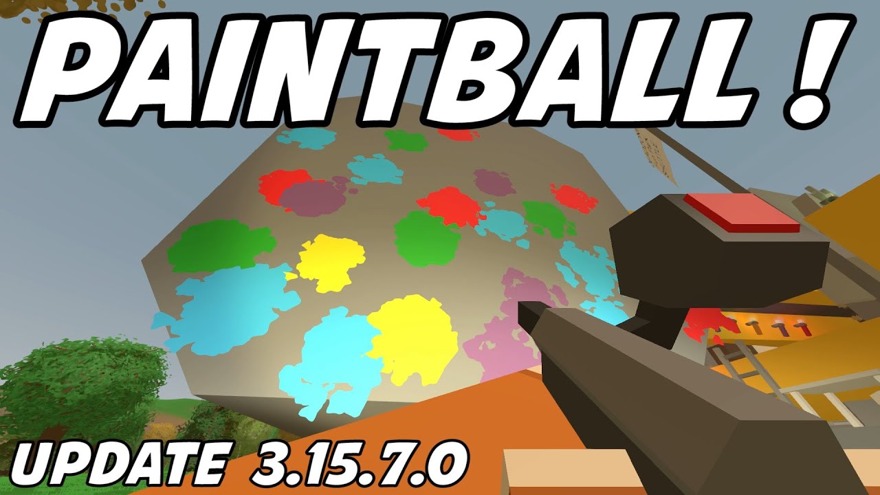 UNTURNED - Paintball Gun! Flashbang! New Fish! MORE! (Update 3.15.7.0)
