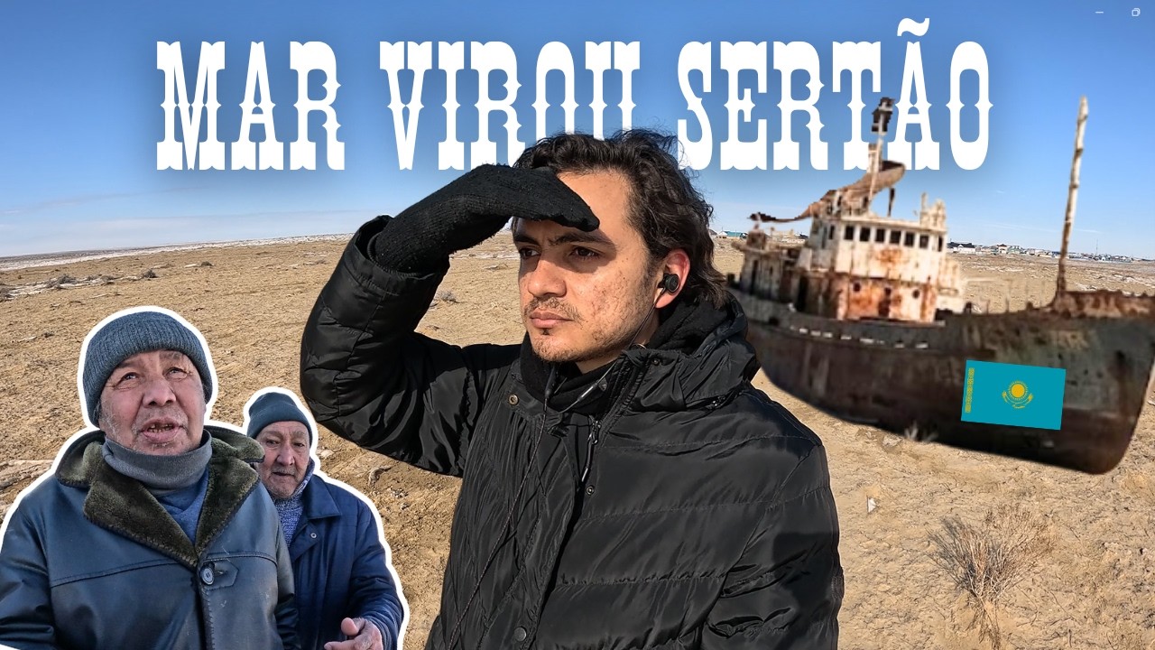 Cheguei Em Aralsk: Mar Seco, Ameaças & Neve |  🇰🇿 EP.2