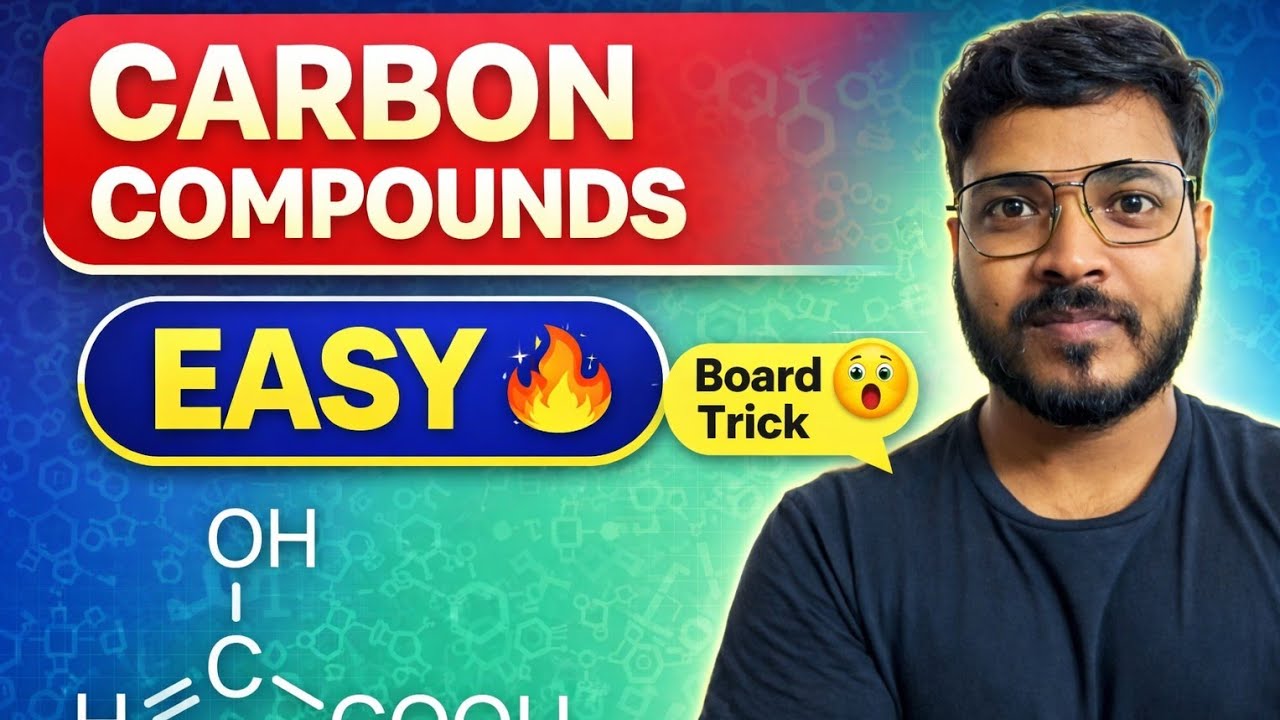 Carbon Compound Full Chapter Easy | Class 10 | #class10 #prashantkirad 