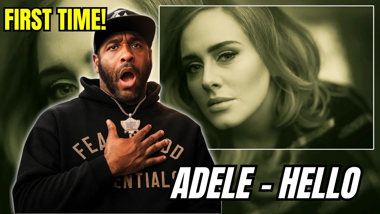 My first time hearing Adele’s “Hello” Official Music Video!