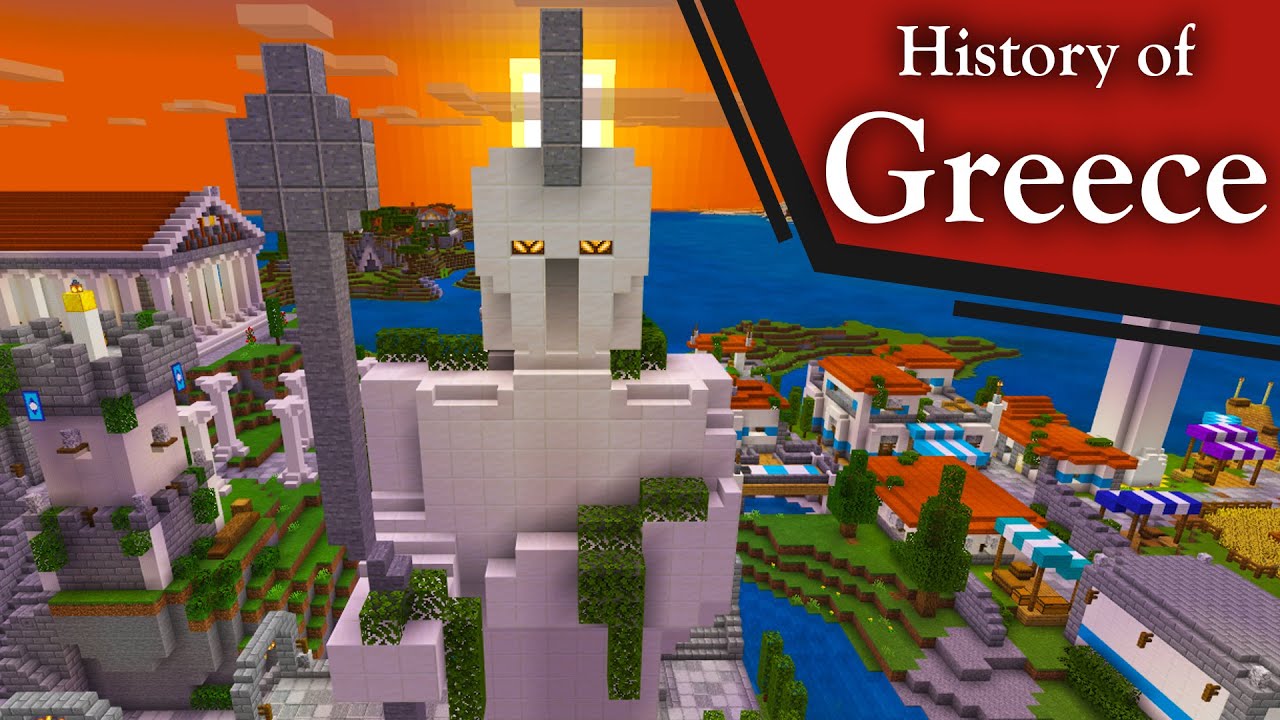Ancient Greek History Portrayed by Minecraft