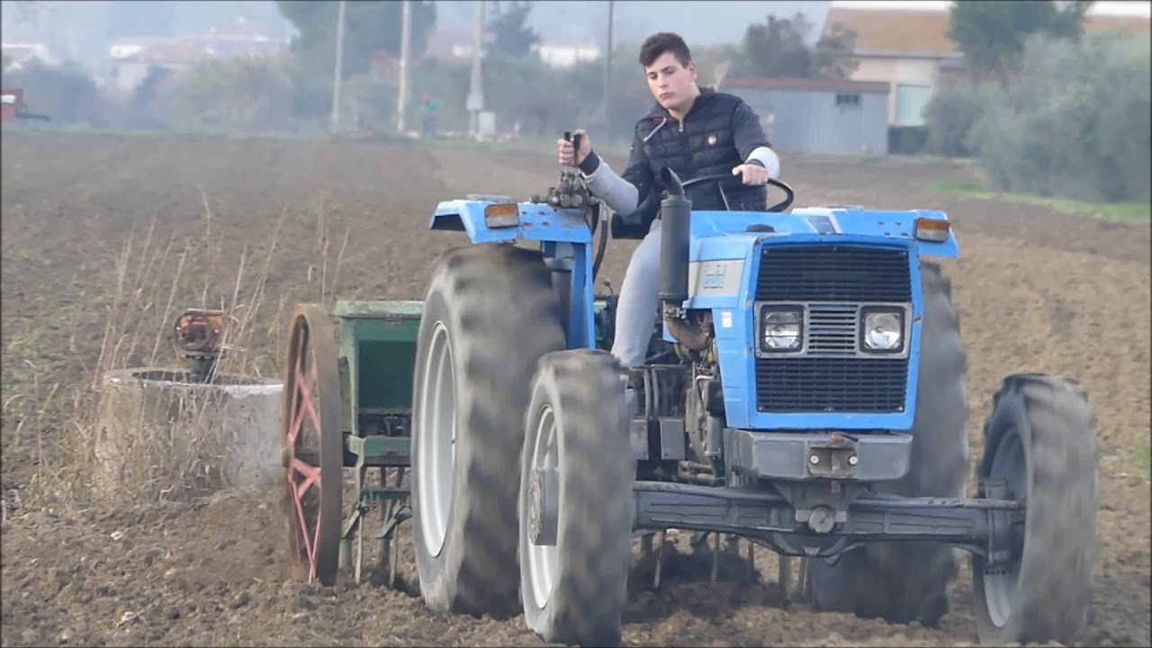 SOWING OLD ITALIAN STYLE | LANDINI 6500 - SAME CENTURION 75 - FIATAGRI 100-90 DT | TEAM D'IGNAZIO