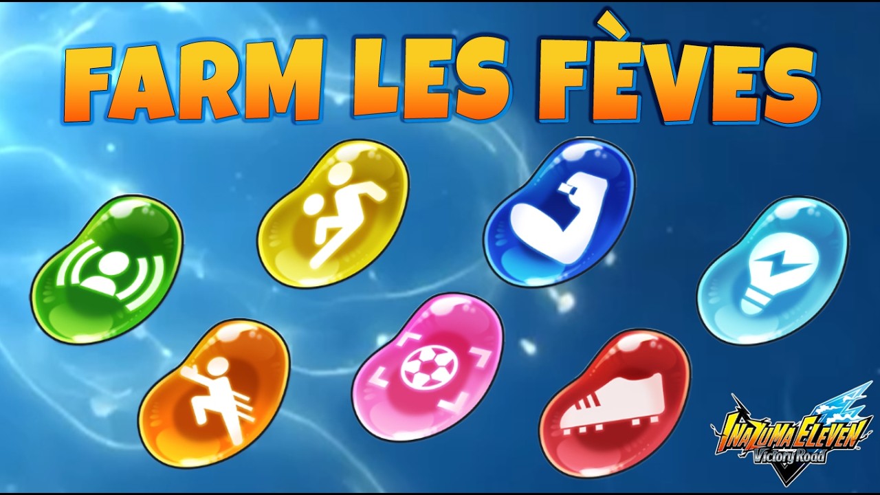 COMPLETE GUIDE: THE BEST METHOD FOR FARMING BEANS 🔥⚽ | INAZUMA ELEVEN: VICTORY ROAD
