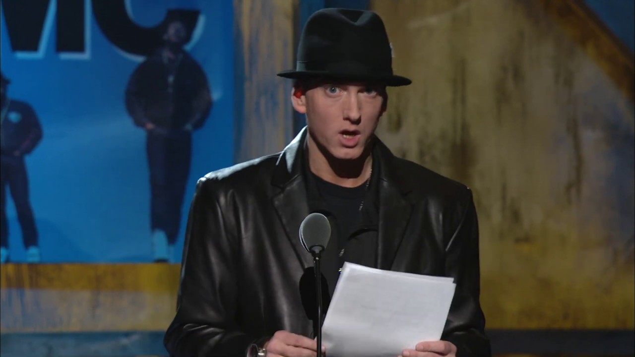Eminem Inducts Run DMC into the Rock & Roll Hall of Fame | 2009 Induction