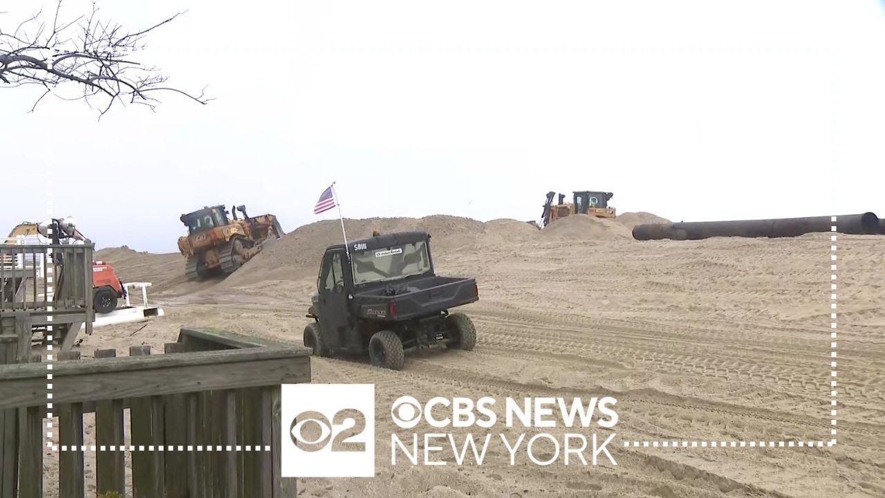 New dunes in Union Beach to protect from extreme weather
