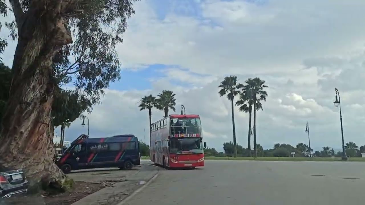 #الطريق الى منتجع الرميلات: مدينة طنجة.Road to Al-Rumailat Resort: Tangier City
