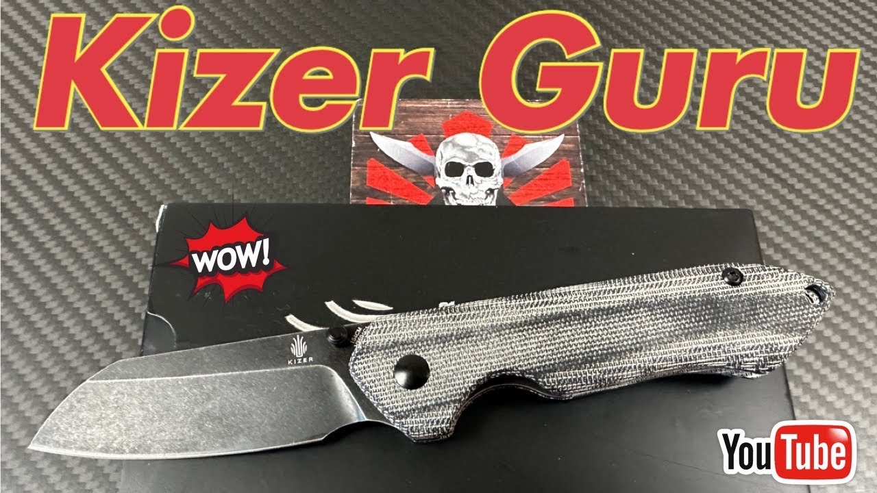 Kizer Guru micarta liner lock !