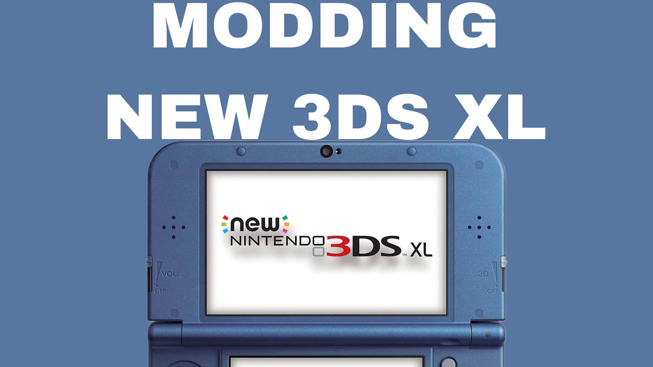 МОДИНГ НОВОЙ 3DS XL!