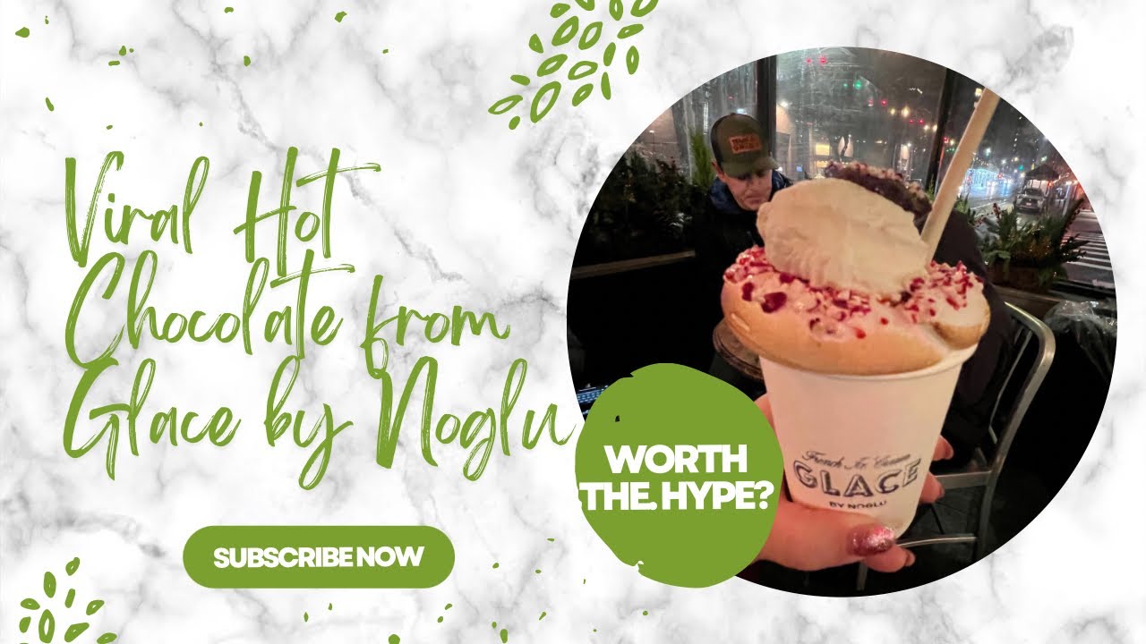 Our review of the viral hot chocolate Glace by NoGlu in NYC