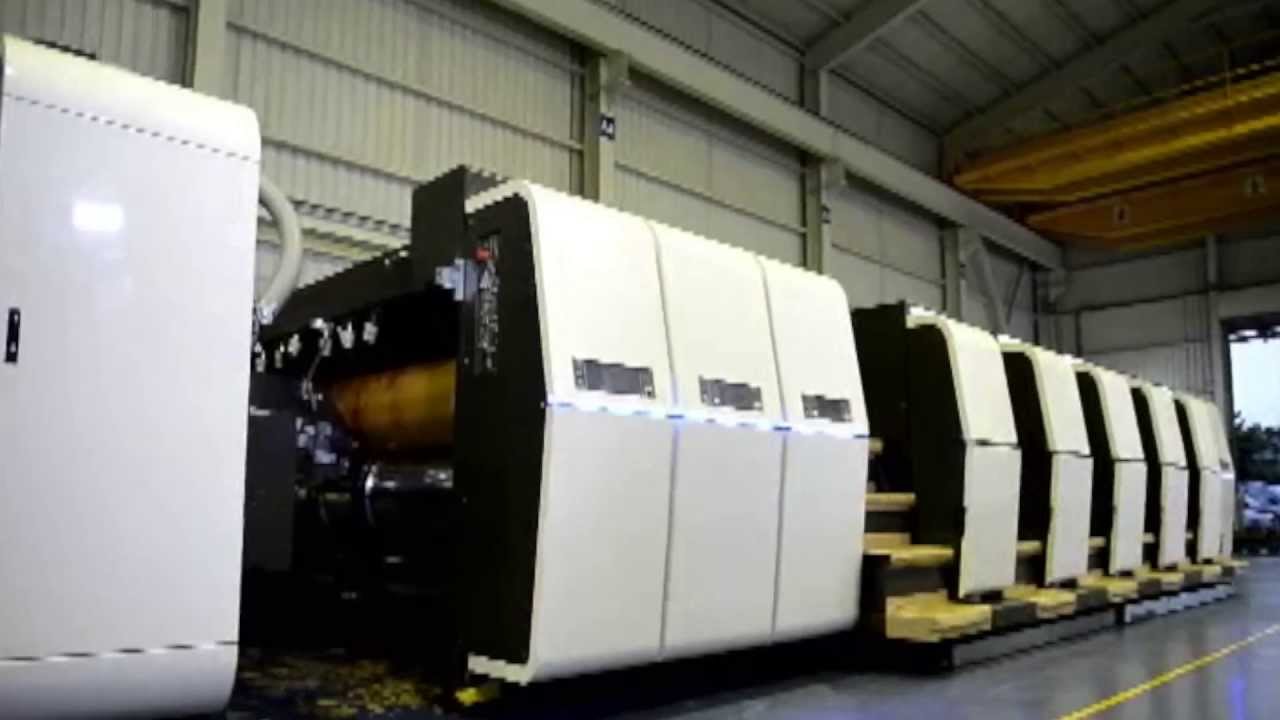 CMC INTL - Sunrise, 2.7m, 5 Colour,  Servo Driven Casemaker