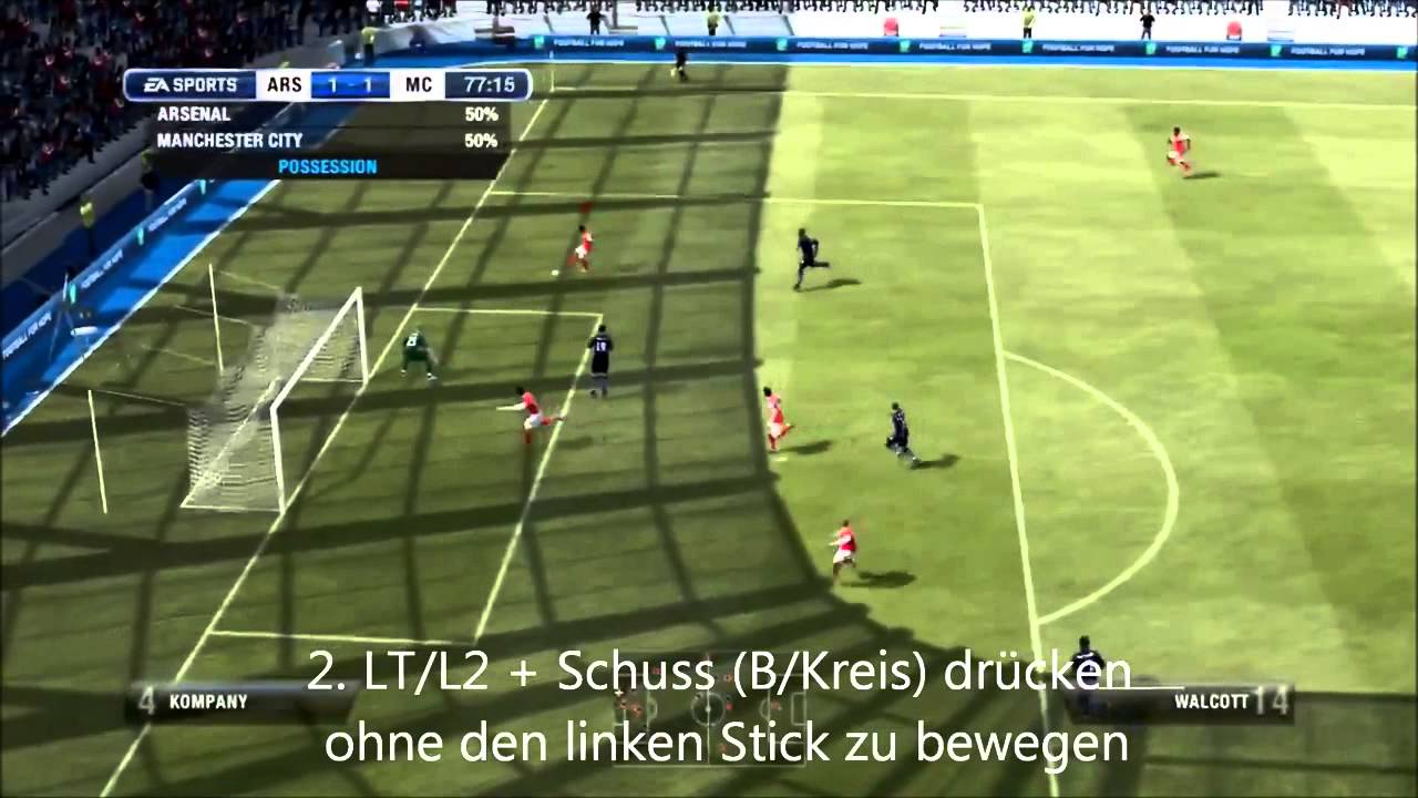 Fifa 13/12 Scorpion Kick Tutorial Deutsch