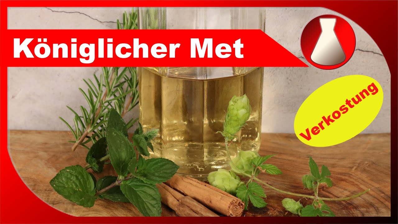 Verkostung k&ouml;niglicher Met - antiker Honigwein-Ansatz nach einem Rezept um 1650 - Fermentastisch