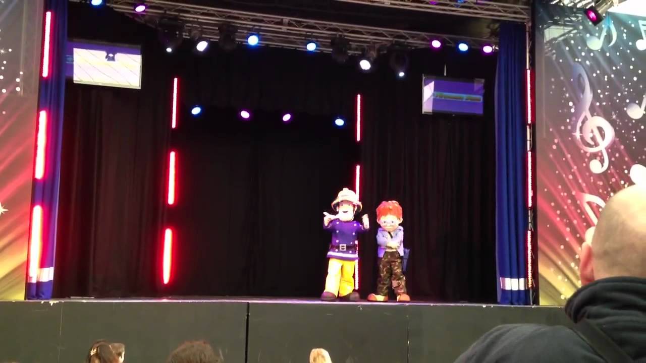 My son sees fireman sam
