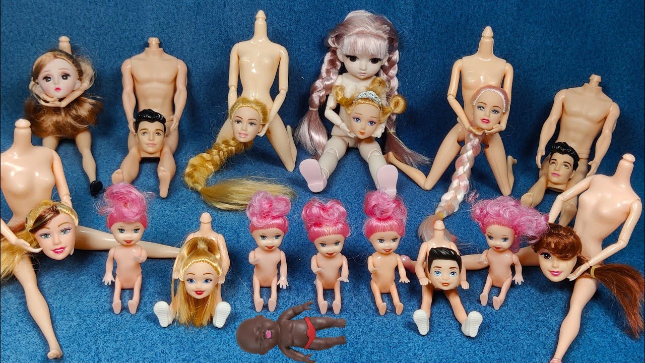 9 Minutes Satisfying with Unboxing Barbie Family Playset, Cute Doll Toys ASMR | Review Toys