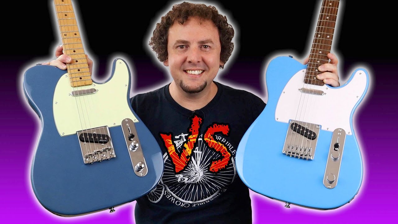 Squier Sonic Telecaster vs Harley Benton TE-62CC | Finding the best Tele under $200! Guitar Shootout