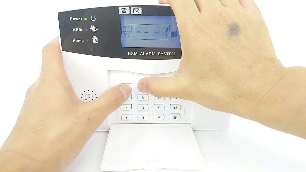 Reset alarm to default
