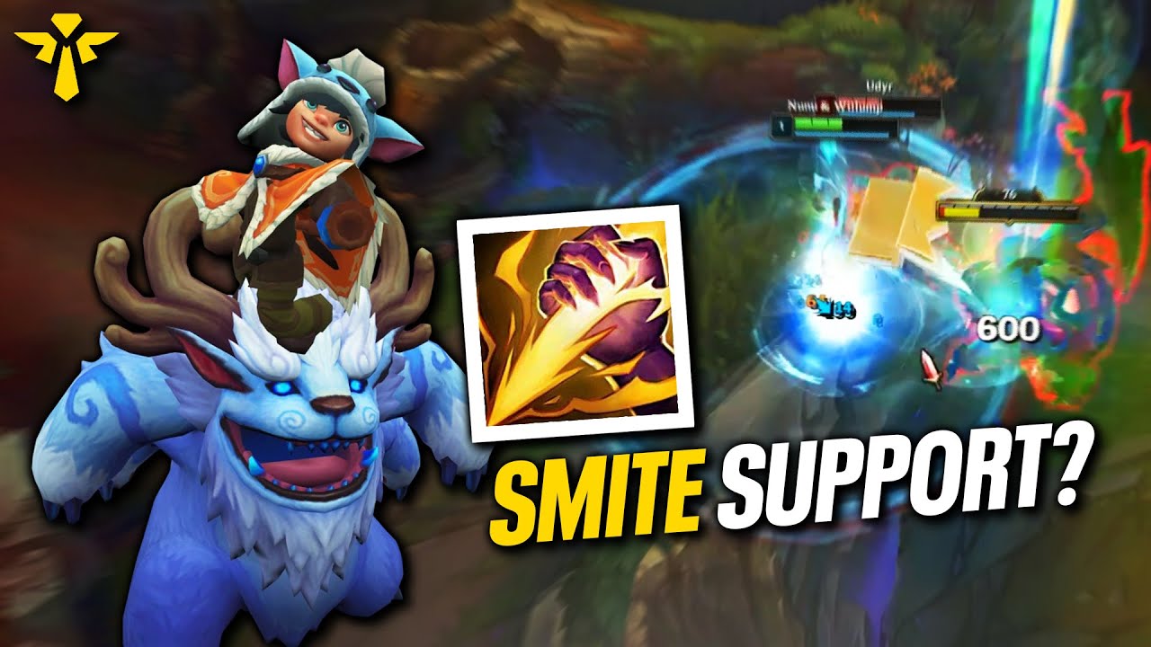 Smite Nunu Support - DOUBLE JUNGLE STRATEGY?!