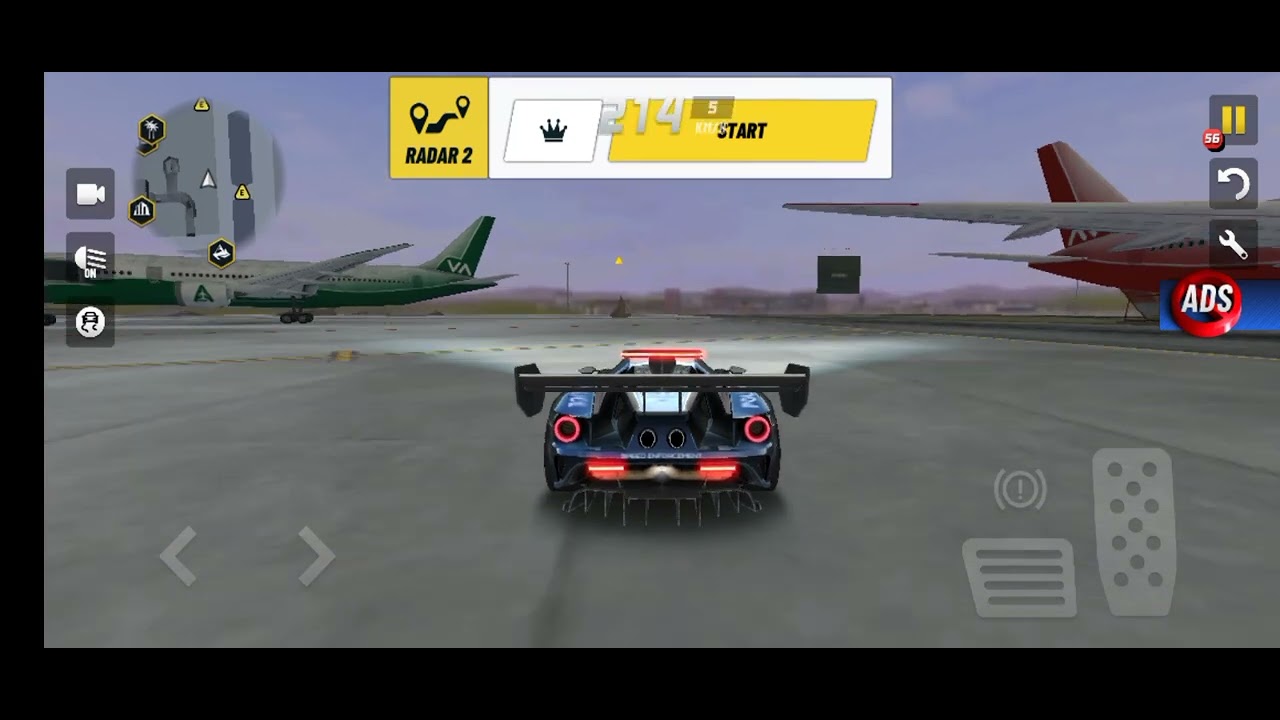 Super speed police car