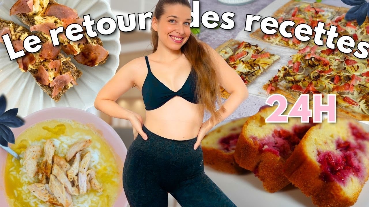 Une journée dans mon assiette (dans ma nouvelle cuisine)