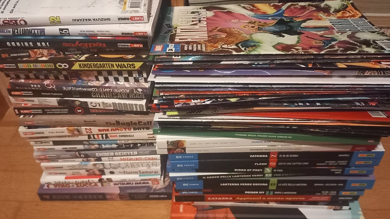 Video acquisti fumetti 17/12/2025