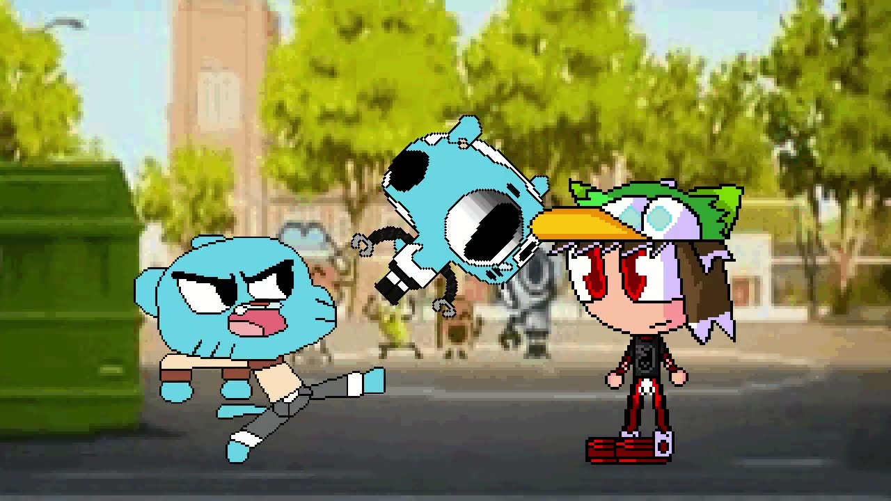 Mugen Request - Team Gumball VS Team Chri$7i@n