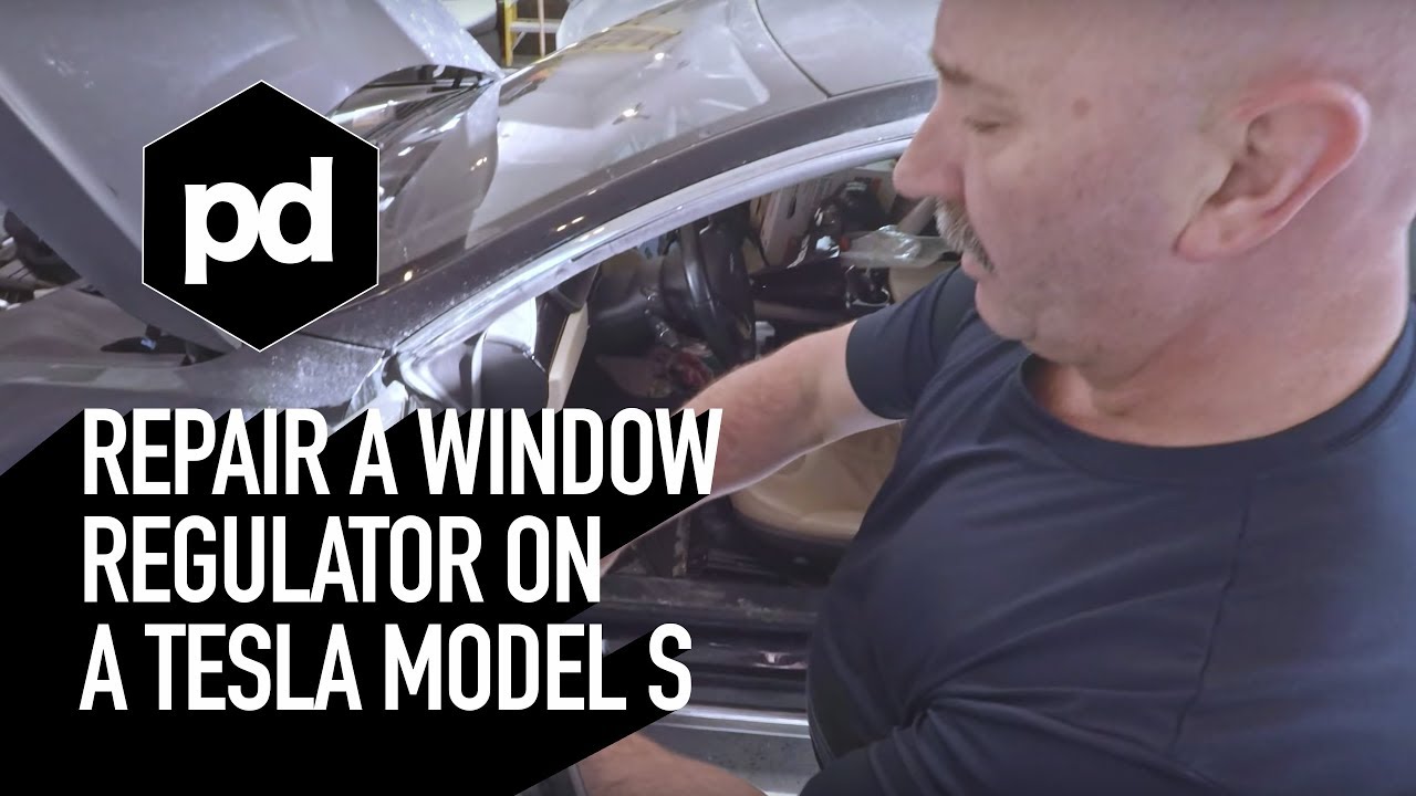 How to fix a Tesla Model S Power Window Regulator