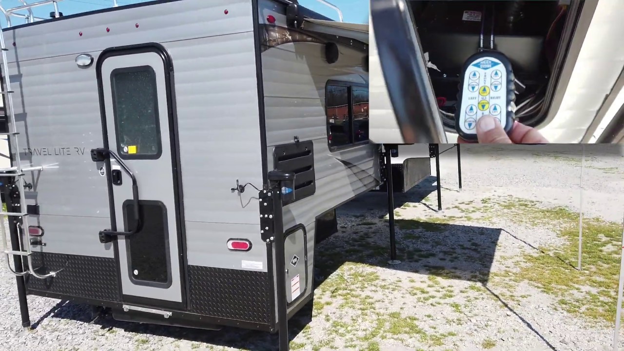 2020 Travel Lite 840SBRX Truck Camper Awesome Off Grid Self Contained Solar Panels Awesome