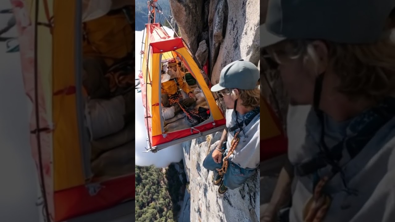 Solo Climber Films Sudden Tent Explosion | Raw Outdoor Footage