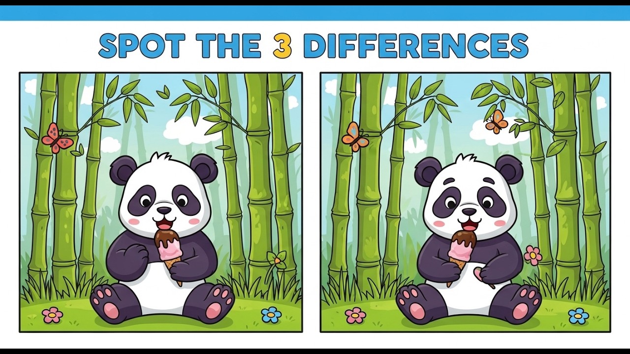 Only Genius Can Find 3 Differences in 90 Seconds 😱 | Spot the Difference Challenge 2026