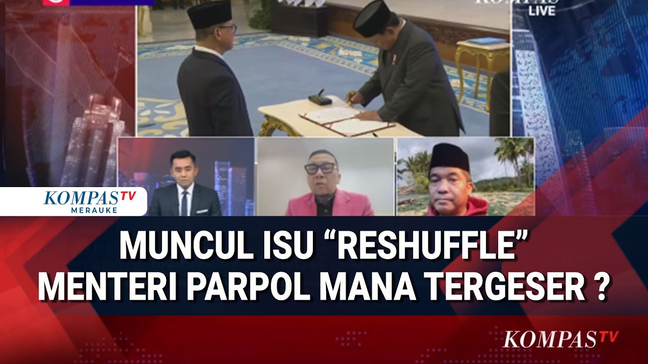 Ray Rangkuti dan Ahmad Doli (Golkar) Tanggapi Isu Reshuffle Kabinet, Menteri Parpol Mana Digeser ?