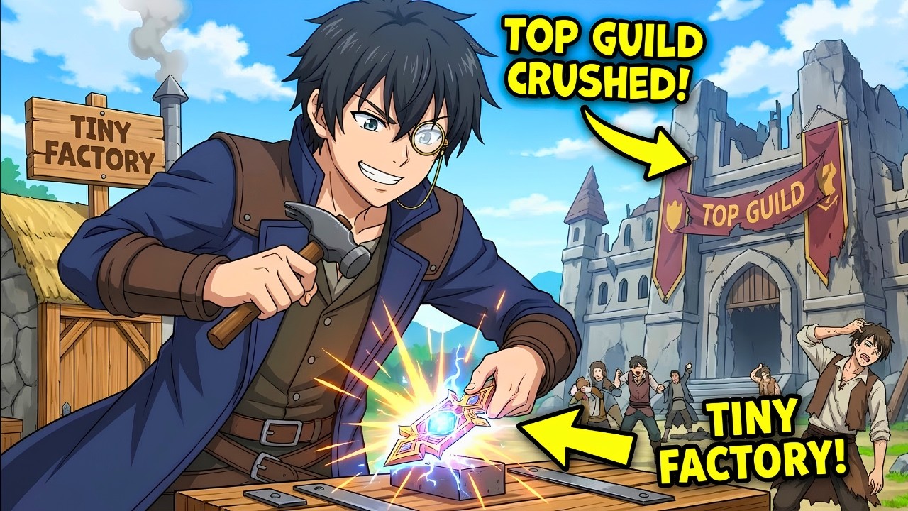 Kicked Out For Being Weak, He Starts A Tiny Factory And Crushes The Top Guild With Perfect Weapons!