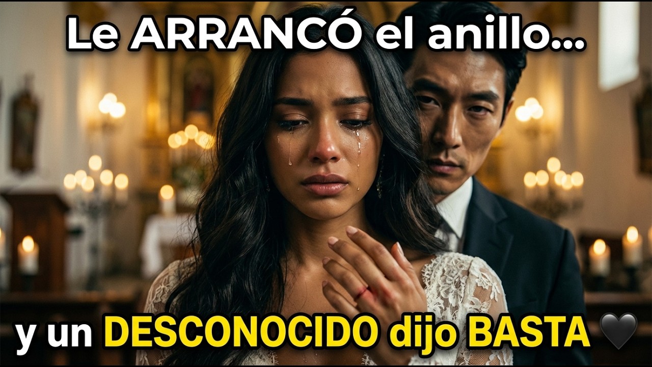 La ABANDONÓ en el altar… pero un desconocido misterioso dijo 