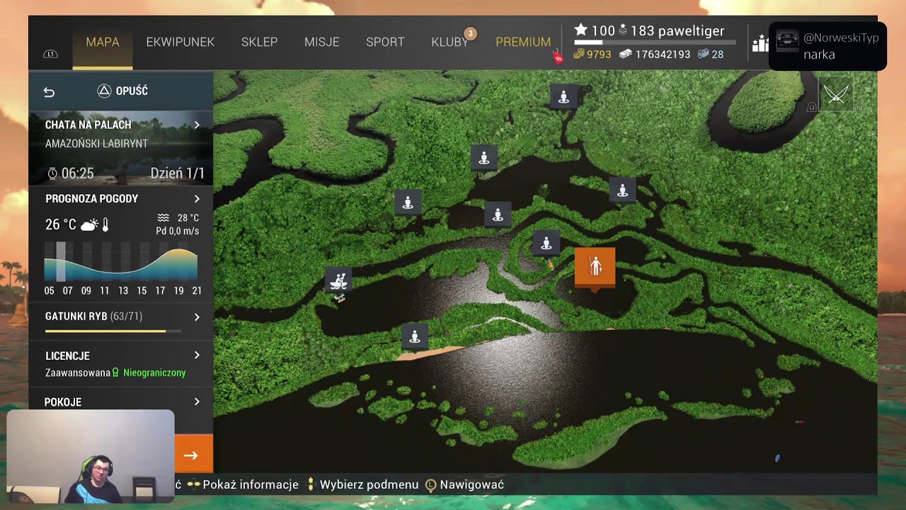 Fishing Planet (PS5) #1378 : Zamykam Łowiska 🐟 Brazylia 🙂
