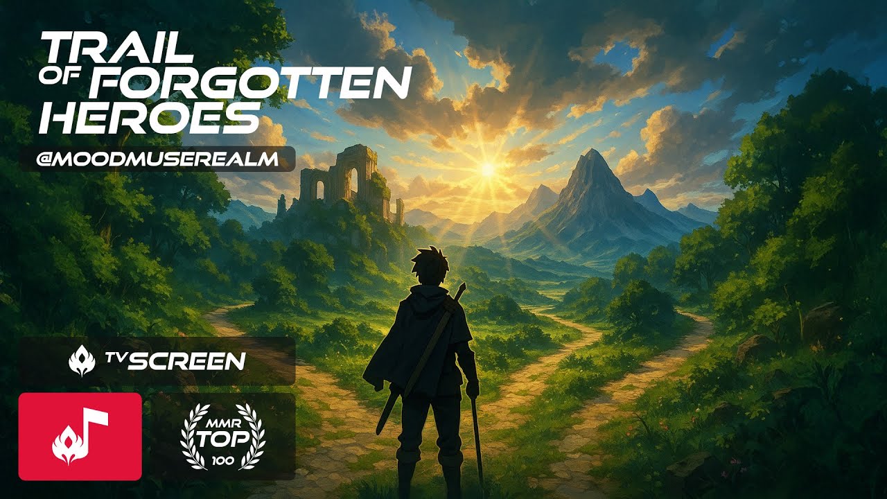 Trail of Forgotten Heroes | 1h Inspiring Adventure Fantasy Music | Anime OST Style | MoodMuseRealm