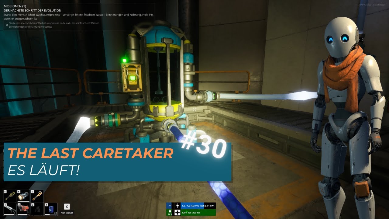 The Last Caretaker #30 | Wir bringen das Lazarus-Gestell zum Laufen