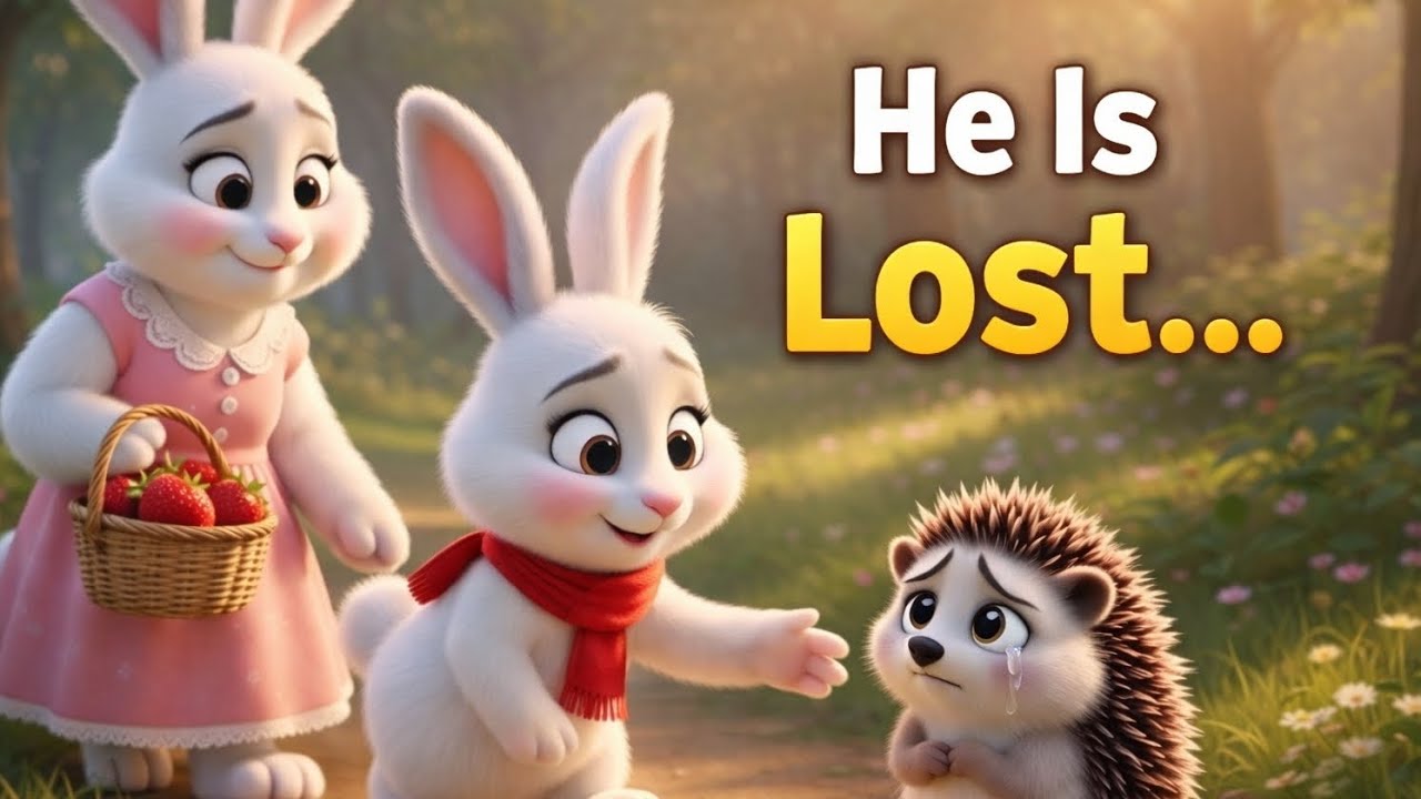 Bunny, Mother & the Lost Hedgehog 🦔 | A Sweet Forest Adventure
