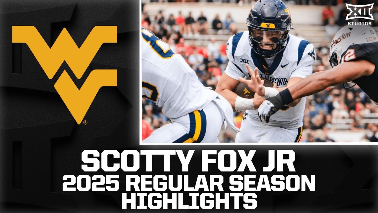 Scotty Fox Jr. Regular Season Highlights | 2025 Big 12 Football