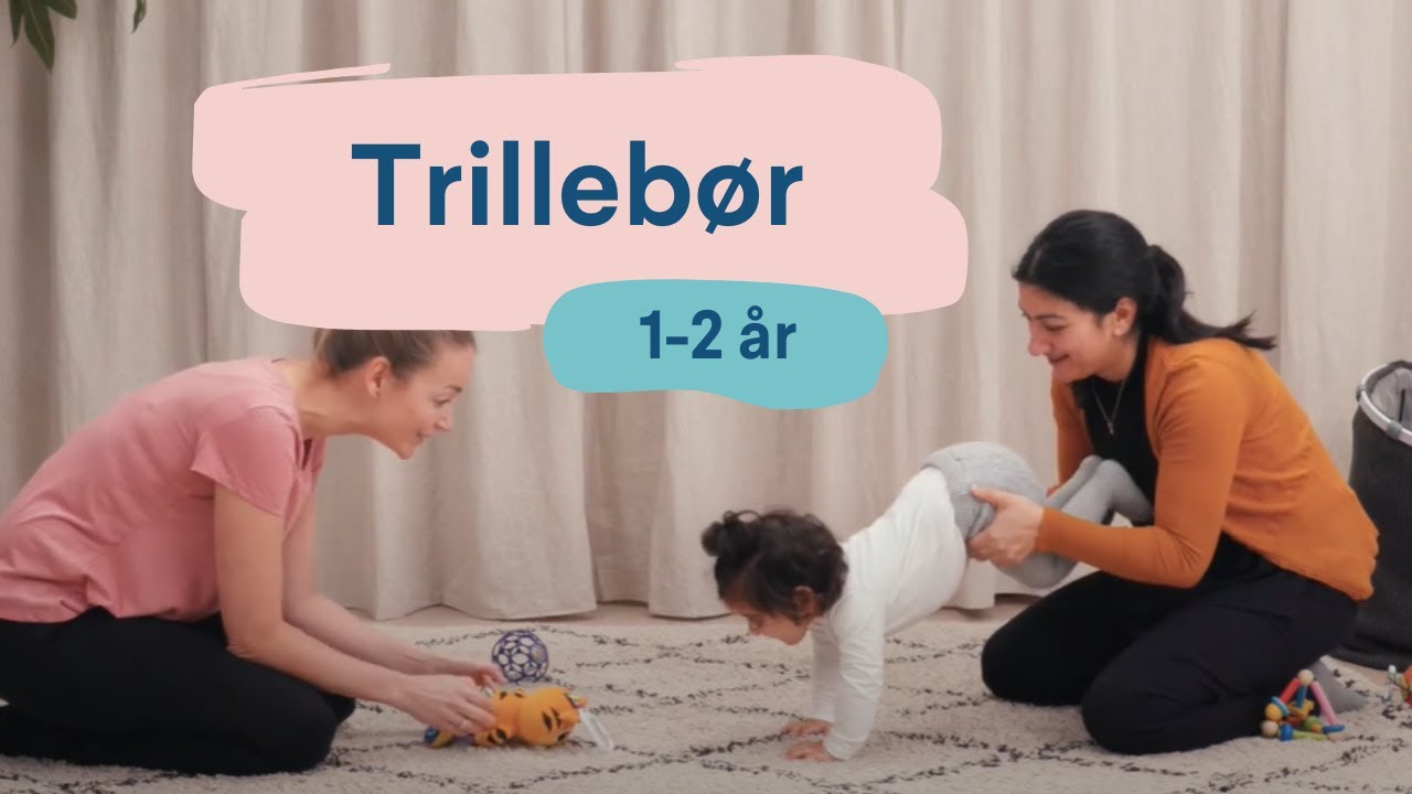 Motorik og leg 1-2 år: Trillebør