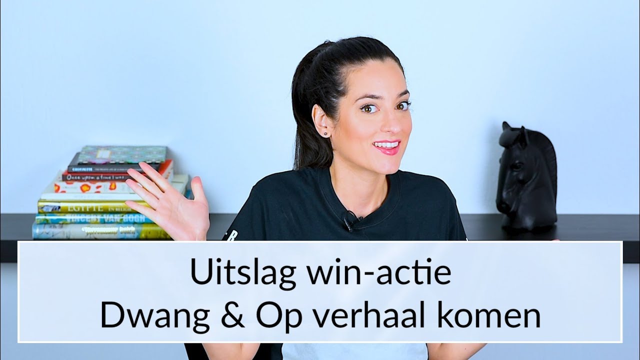 UITSLAG WIN-ACTIE - Boeken: Dwang & Op verhaal komen - Psycholoog Najla