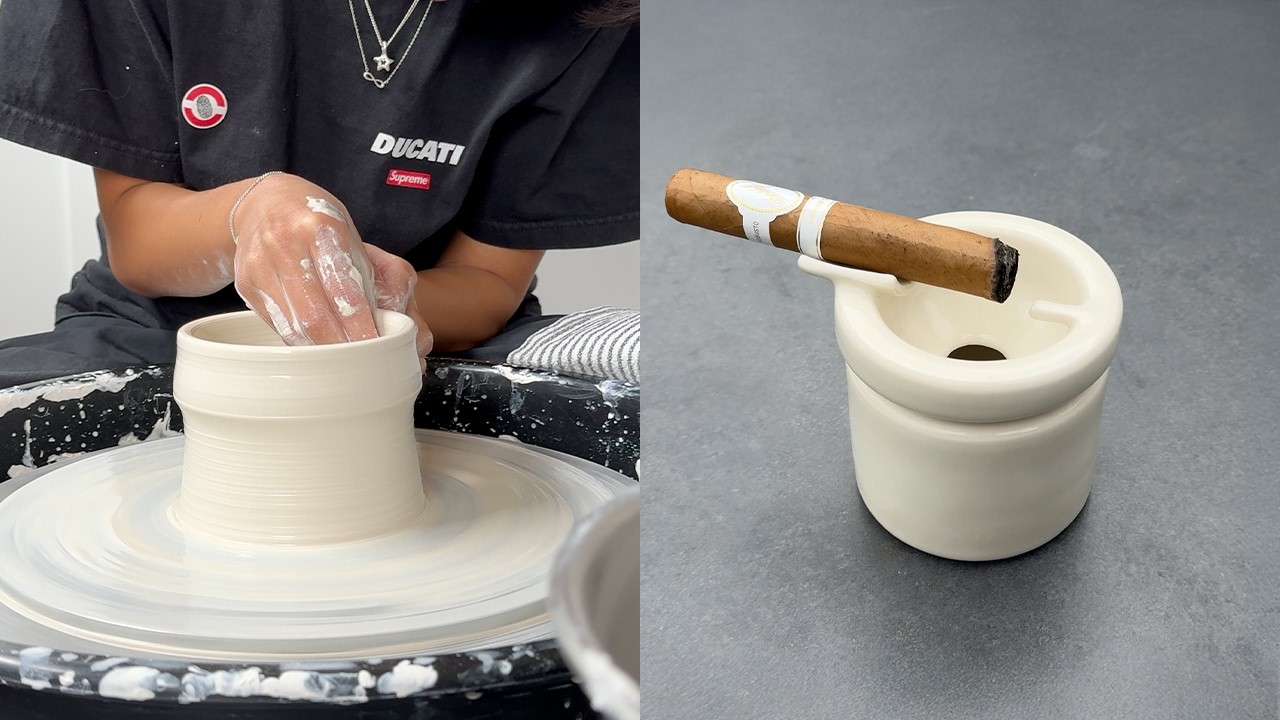 From Clay to Ashtray: The Entire Pottery Process