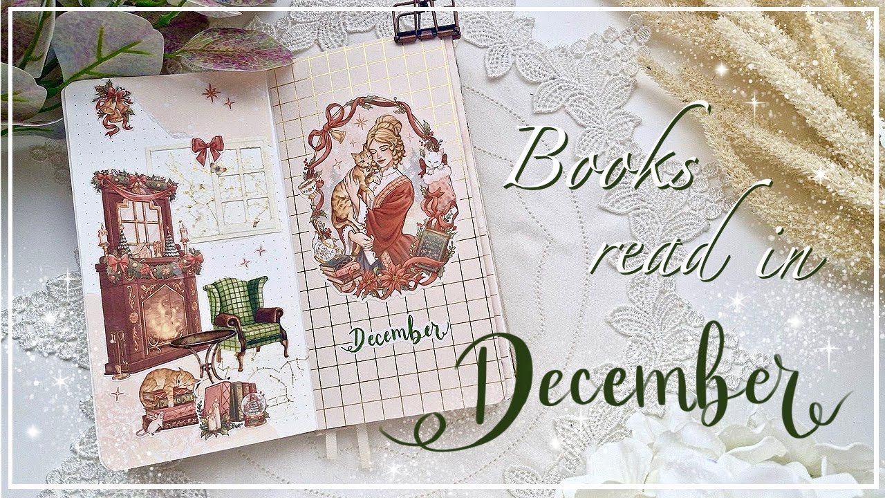 Books I read in December, my Book of the Year and 2025 Stats | 2025 Reading Journal Setup