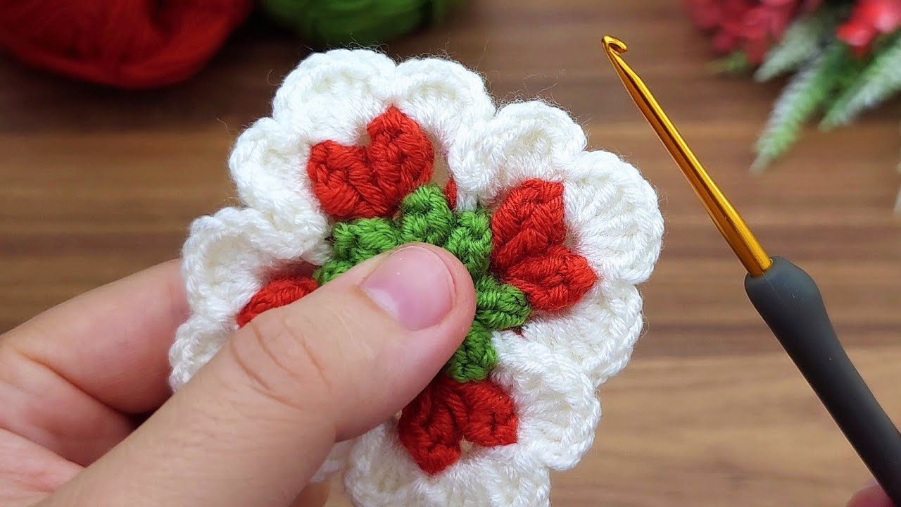 Colorful Crochet motifs #crochet #knitting