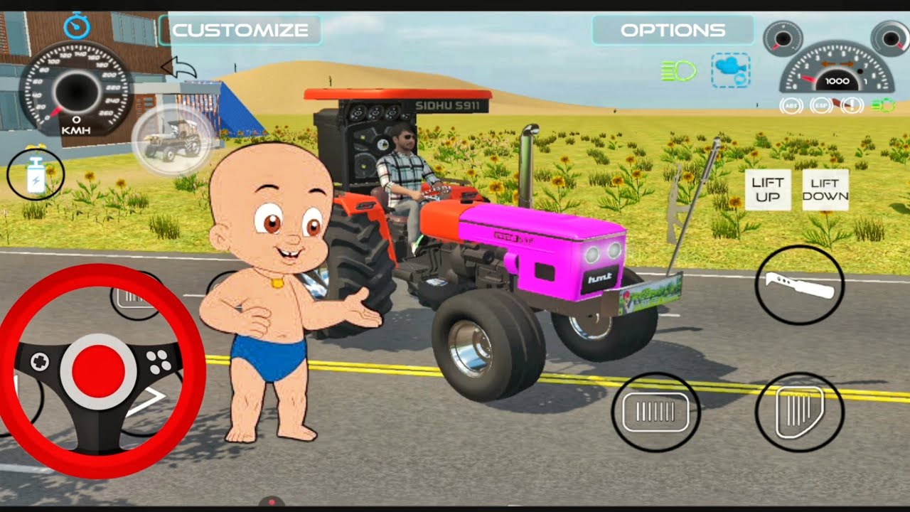 Crazy Tractor Offroad Challenge 😱 | Simulator 3D