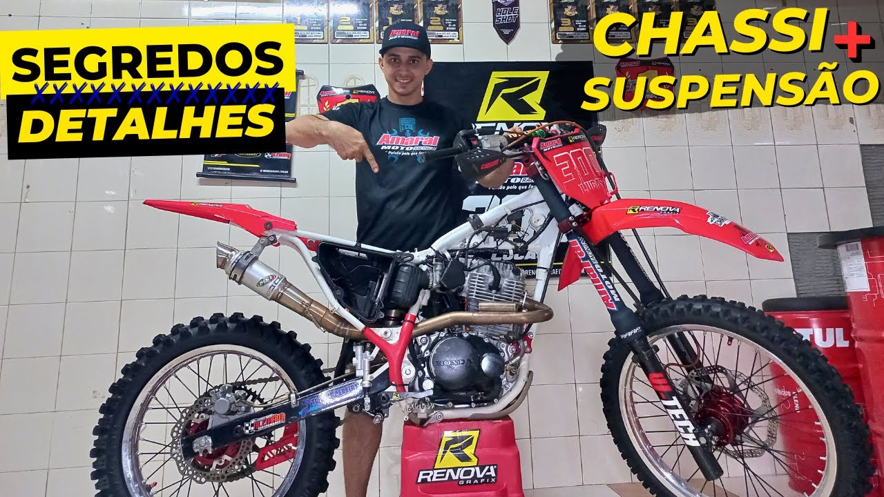 COMO TRANSFORMAR SUA BROS EM UMA CRF 230?!! - PASSO A PASSO