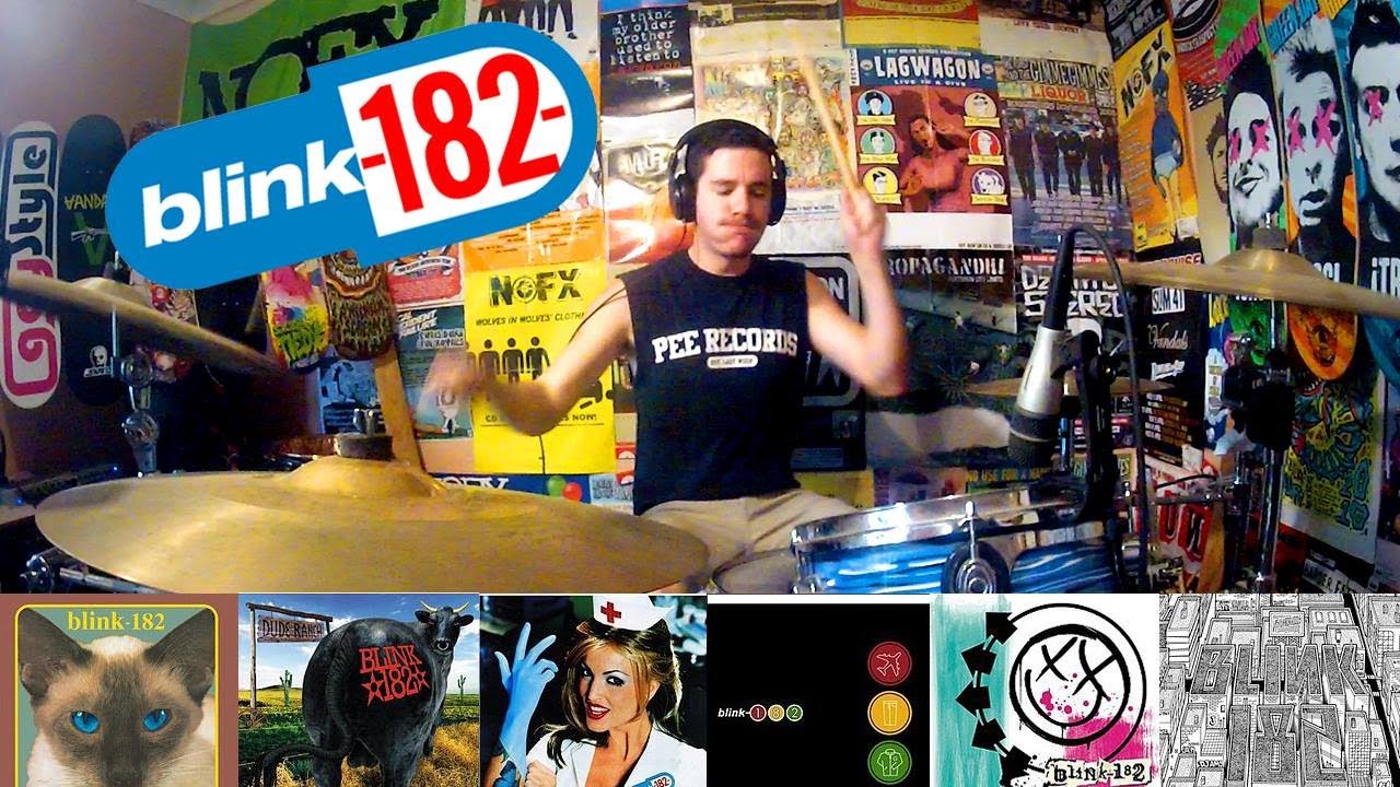 Blink-182: A 5 Minute Drum Chronology - Kye Smith [HD]